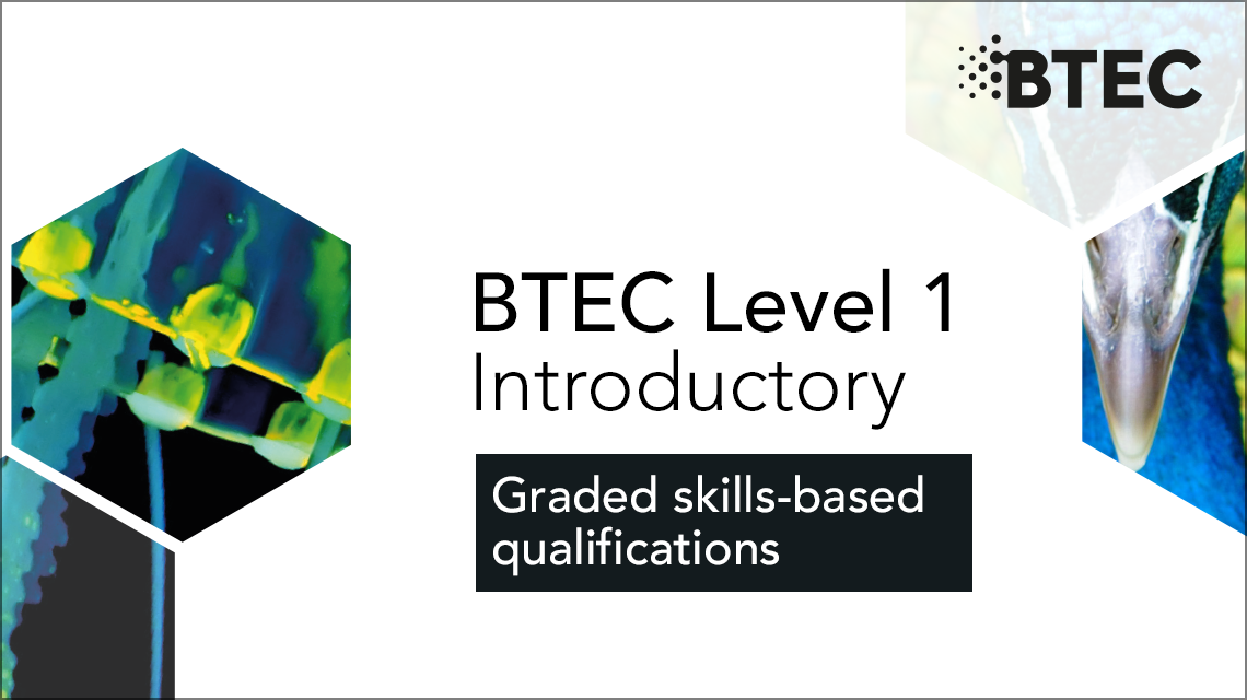 Level 1 Introductory | Support | Pearson Qualifications